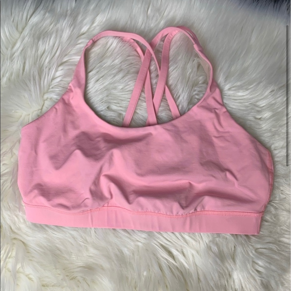 COPY - Lululemon Energy Bra in Bleached Coral Sz …